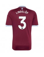 Aston Villa Victor Lindelof #3 Domácí Dres 2026-27 Krátký Rukáv
